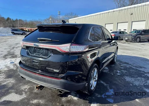 2017 Ford Edge Titanium from USA, damaged, VIN 2FMPK3K90HBB28427
